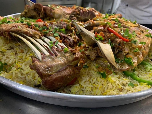 QUARTER LAMB WITH RICE